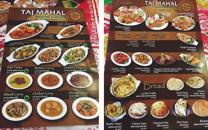 taj-mahal-restaurant-saigon-menu