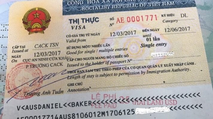 Travel Visa to Vietnam