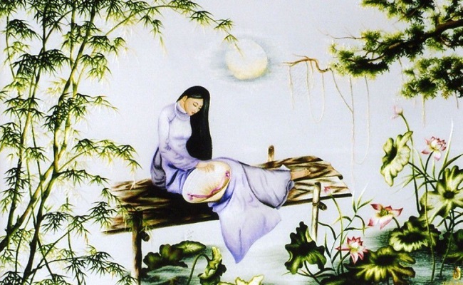 Vietnamese Hand Embroidery Painting
